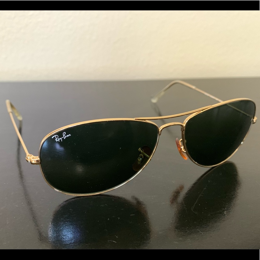 RayBan Cockpit aviator sunglasses
